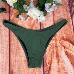SHEIN High Cut Thong Beach Bikini Swimsuit Bottoms Ac67